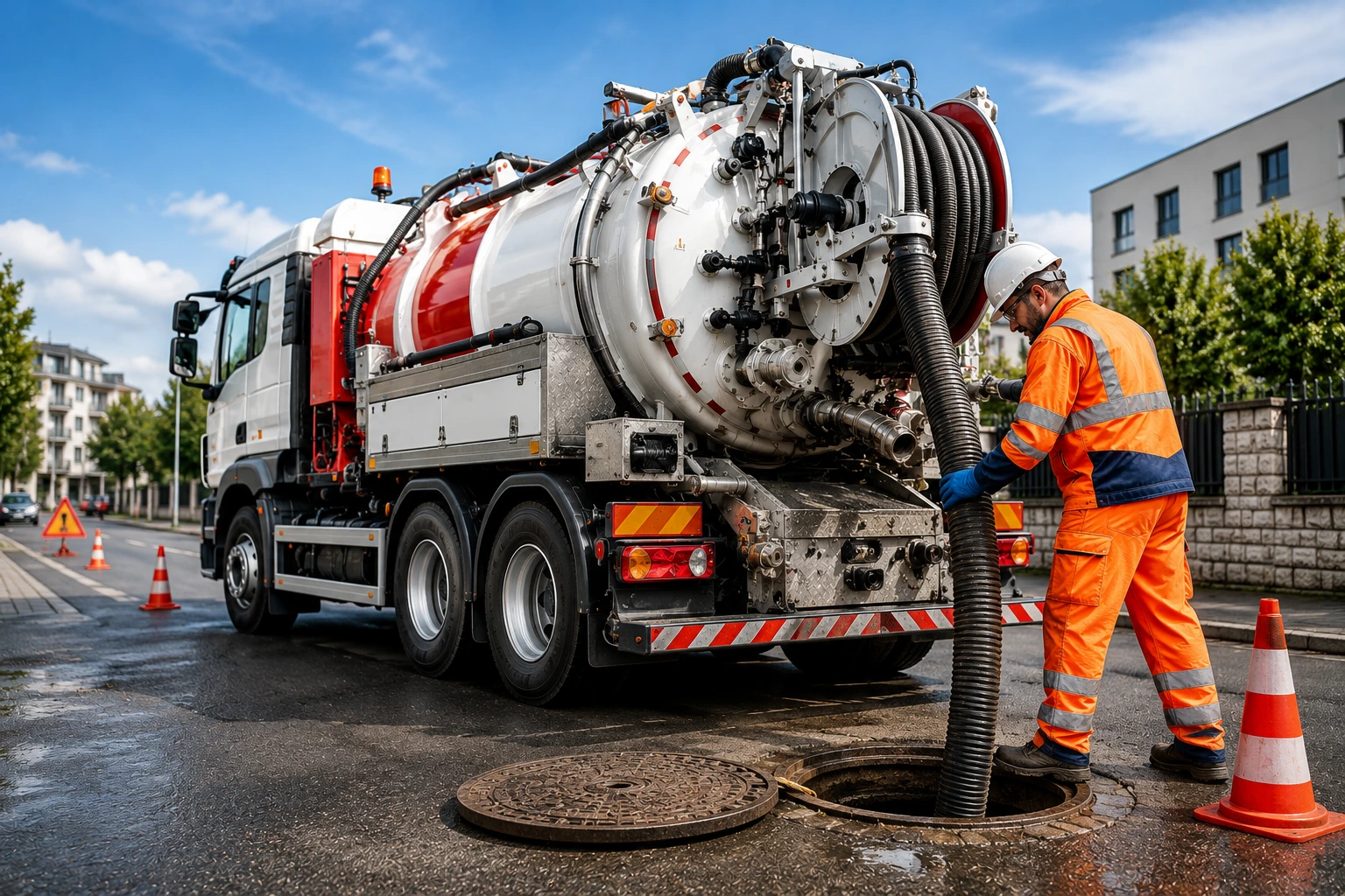 Camion d'assainissement​